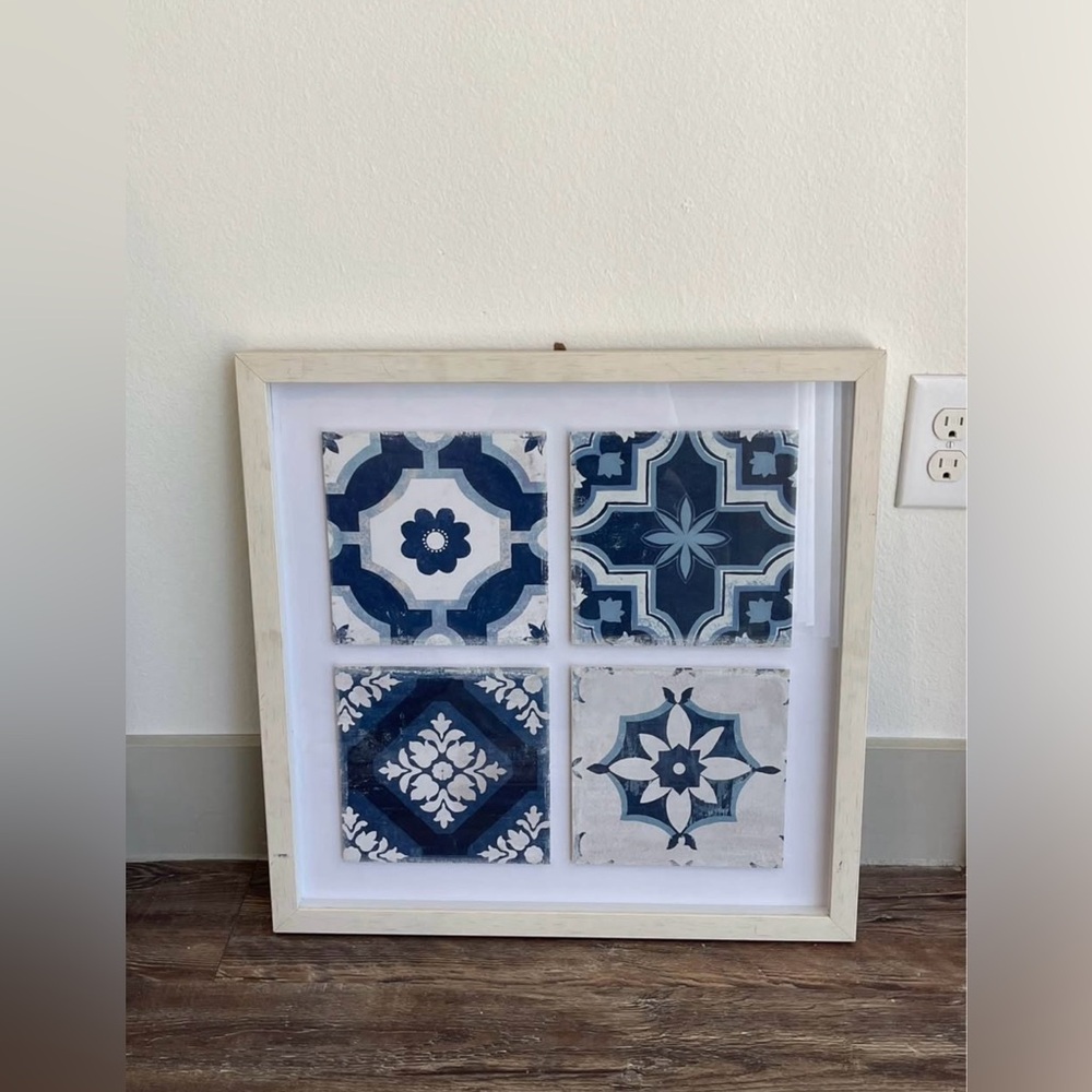 21.5”x21.5” Framed Wall Art